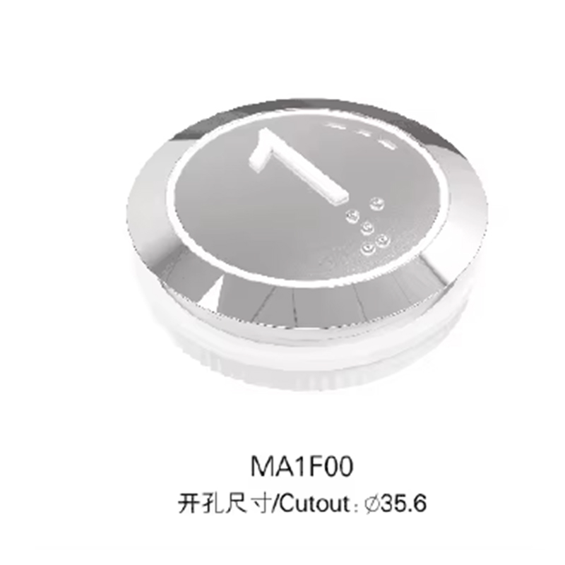 VTSP358 Elevator High Quality Elevator Touchless Push Button na Ginamit sa COP LOP