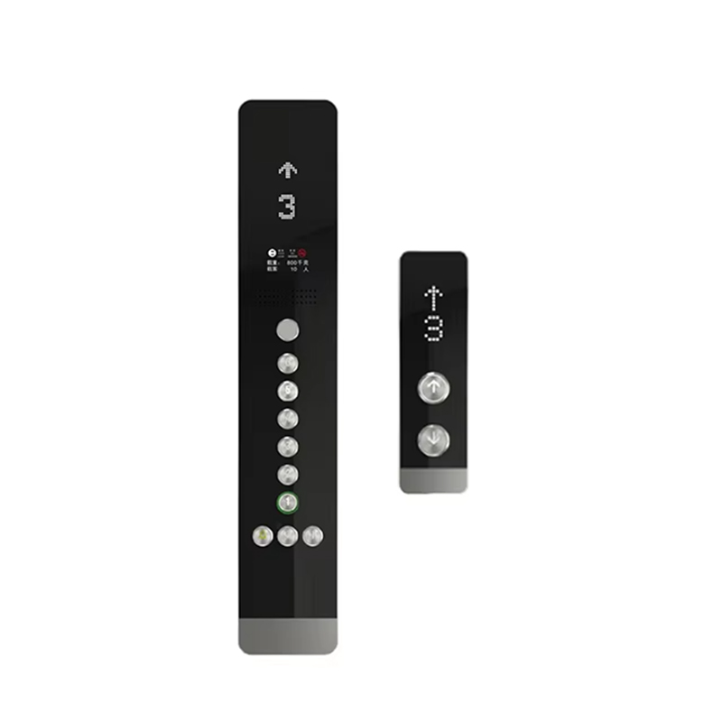 VTSP345 Presyo ng Pabrika Modernong Disenyo Hindi kinakalawang na Asero Elevator Door Panel na may Elevator Button Wall Mounted COP LOP