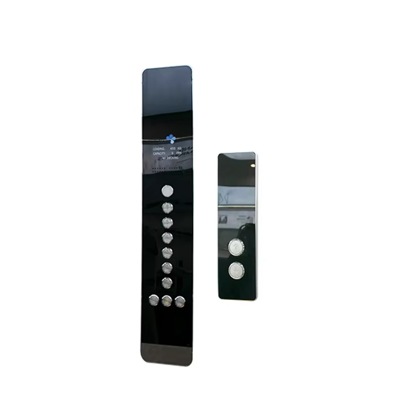 VTSP345 Presyo ng Pabrika Modernong Disenyo Hindi kinakalawang na Asero Elevator Door Panel na may Elevator Button Wall Mounted COP LOP