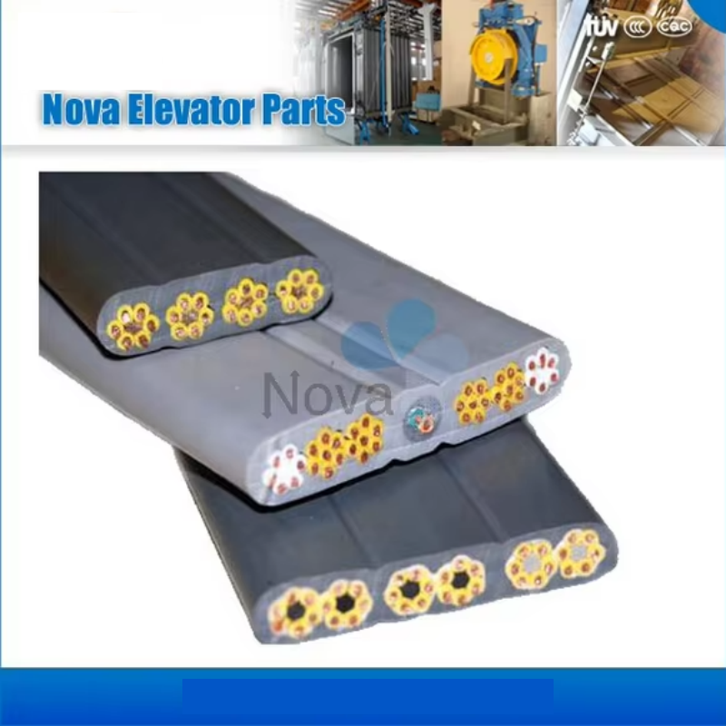 VTSP365 Elevator Control Cable na May PVC at Rubber TVVBG Elevator Travelling Cable
