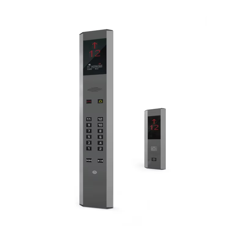 VTSP 385 Segment DOT Matrix Display Modern Stainless Steel Elevator Indicator Display Screen Mga Bahagi ng COP LOP na Sertipikadong ISO9001