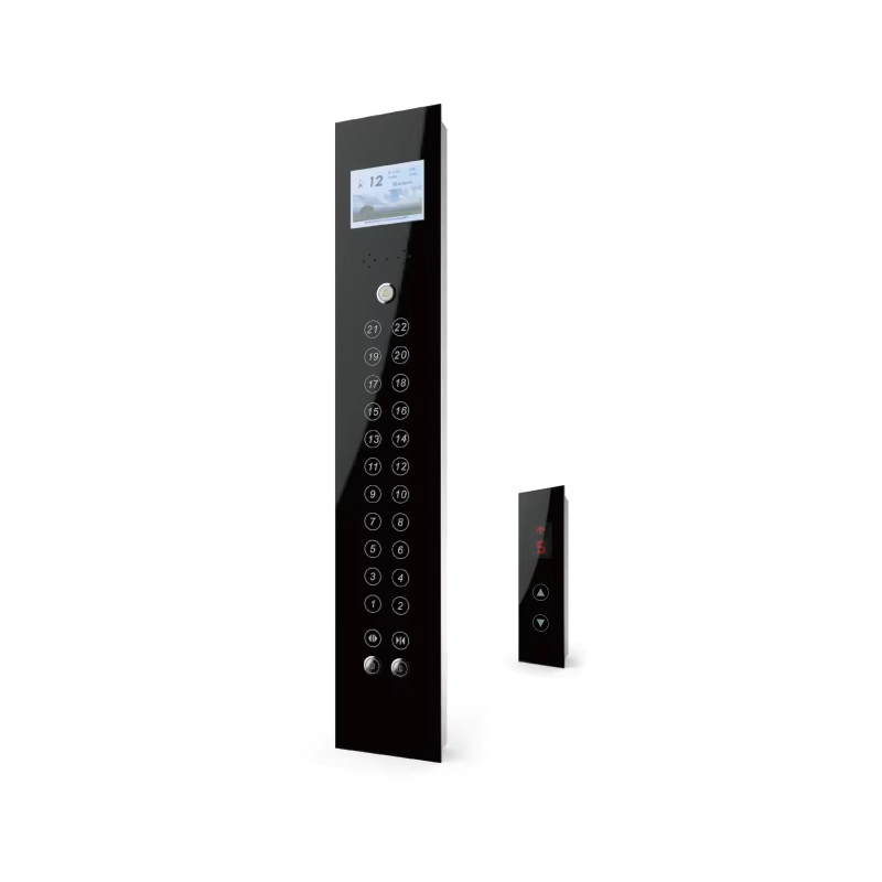 VTSP 385 Segment DOT Matrix Display Modern Stainless Steel Elevator Indicator Display Screen Mga Bahagi ng COP LOP na Sertipikadong ISO9001