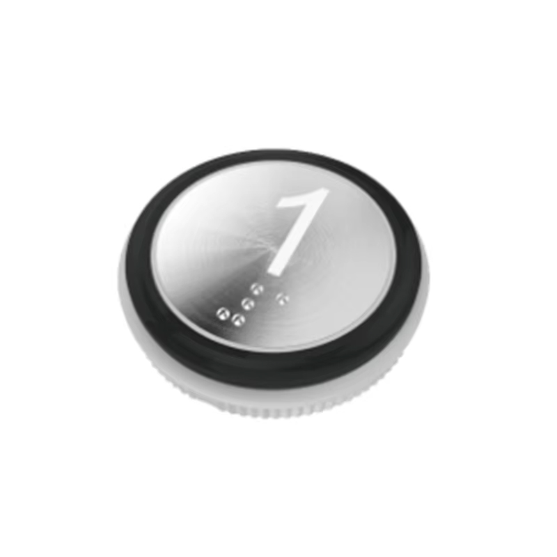 VTSP359 China Hot Selling BST Elevator Reset 22mm Black Push LED Stainless Steel Waterproof ISO9001 Certified 1 Year Warranty Model