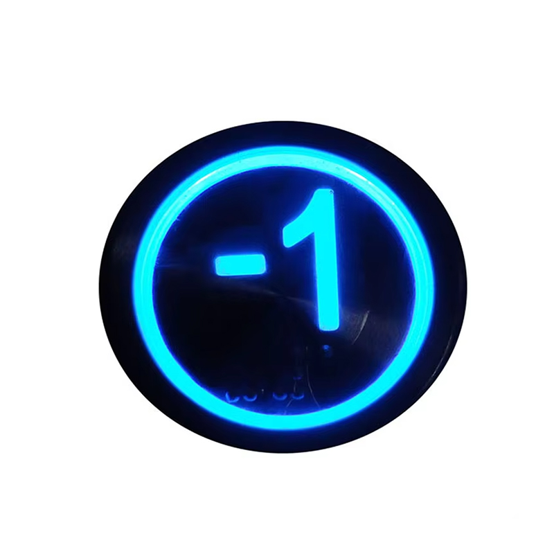 VTSP359 China Hot Selling BST Elevator Reset 22mm Black Push LED Stainless Steel Waterproof ISO9001 Certified 1 Year Warranty Model