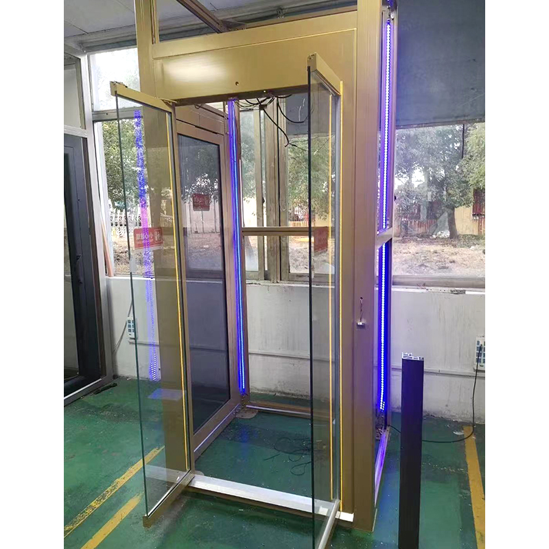 VTSP394 Auto center opening door na may dalawang panel ng pinto